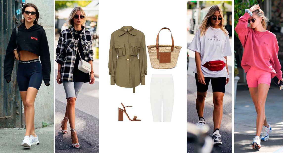 SIASPACE What to wear with bike shorts