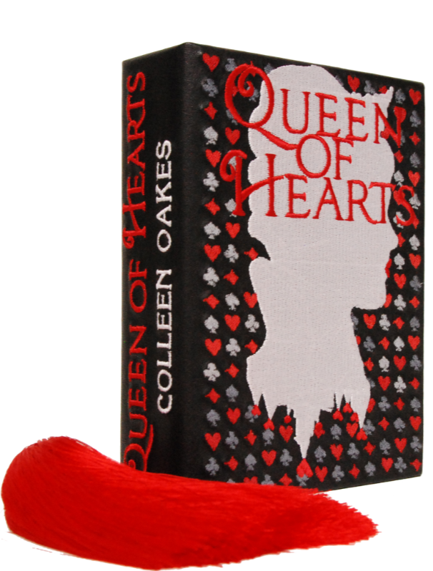 Клатч "Queen of Hearts" кожа мини 
